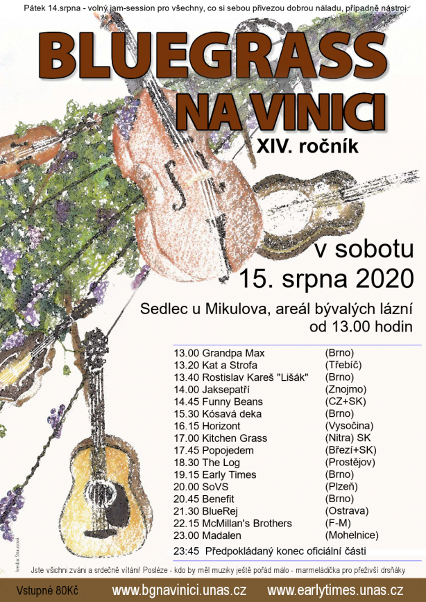 Buegrass 2020&nbsp;plakát